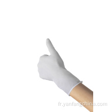 Gants de nitrile de qualité médicale sans poudre de latex sans poudre